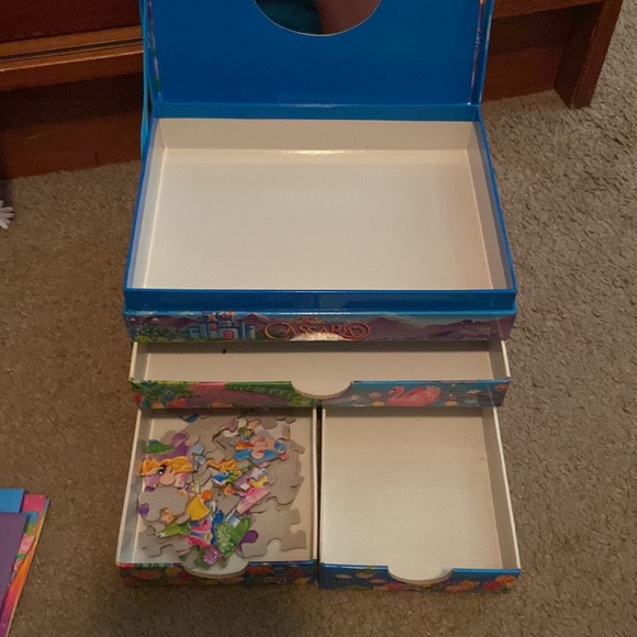 VNTG Lisa Frank “Cassandra” Jewelry Box With Accessories!!! - Picture 4 of 11